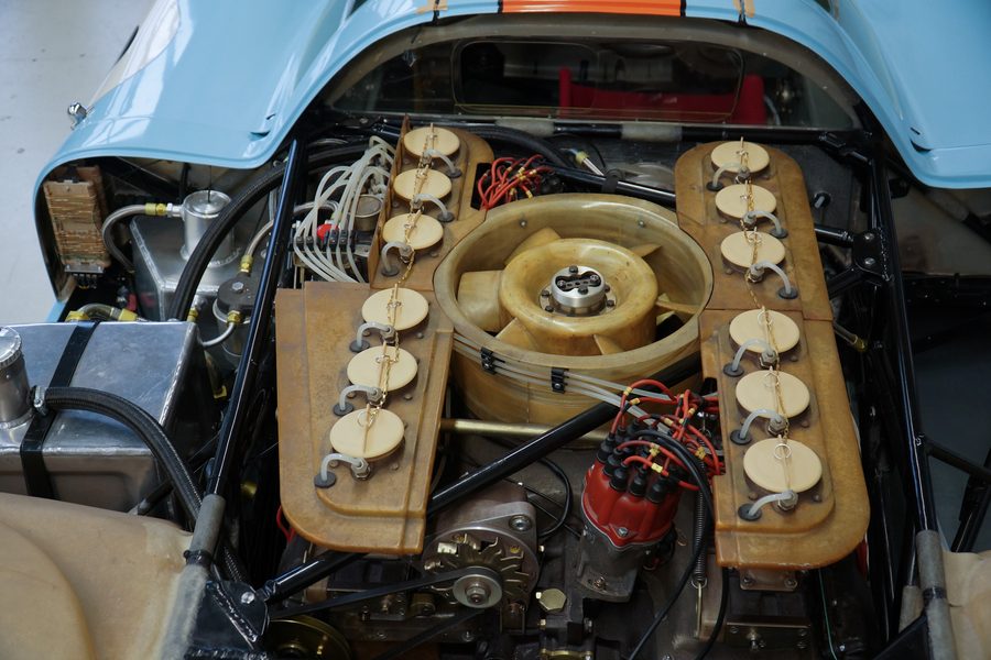 Luftgekühlter Boxermotor / Antrieb, Detailaufnahme