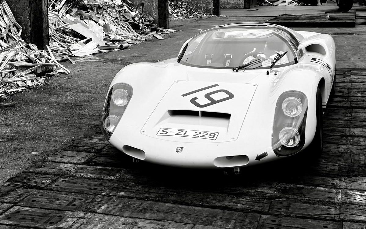 Porsche 910 nach der Vollrestaurierung, Rollout Birkhau